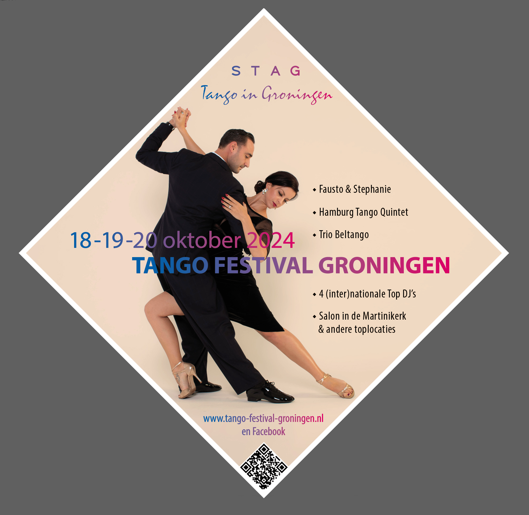 Tango Festival Groningen 18, 19 & 20 oktober 2024